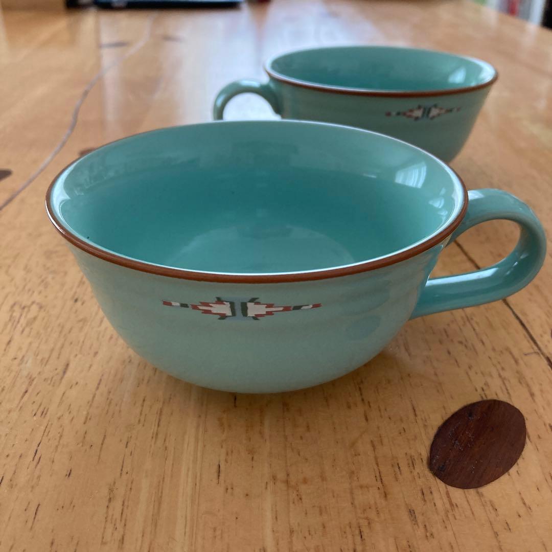 ノリタケ ストーンウェア ボルダーリッジ スープカップ　2個セット