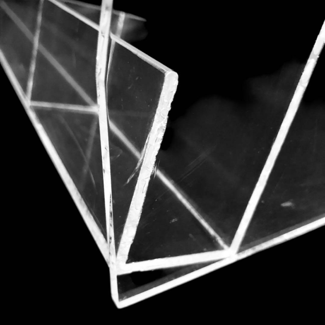 店舗 アクリル什器 棚ポケット陳列ディスプレイ ブック マガジン スタンド 大