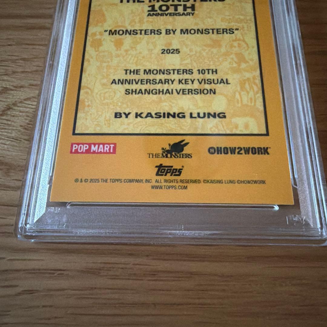 その他 PSA10 Topps Labubu MONSTERS BY MONSTERS