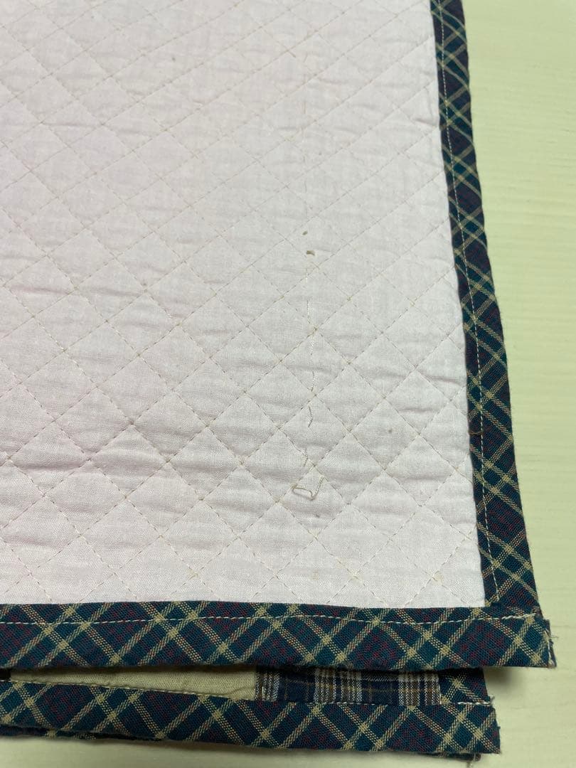 パッチワーク　キルト　ベッドカバー　　ラグ　アメリカンカントリー　USAコットン