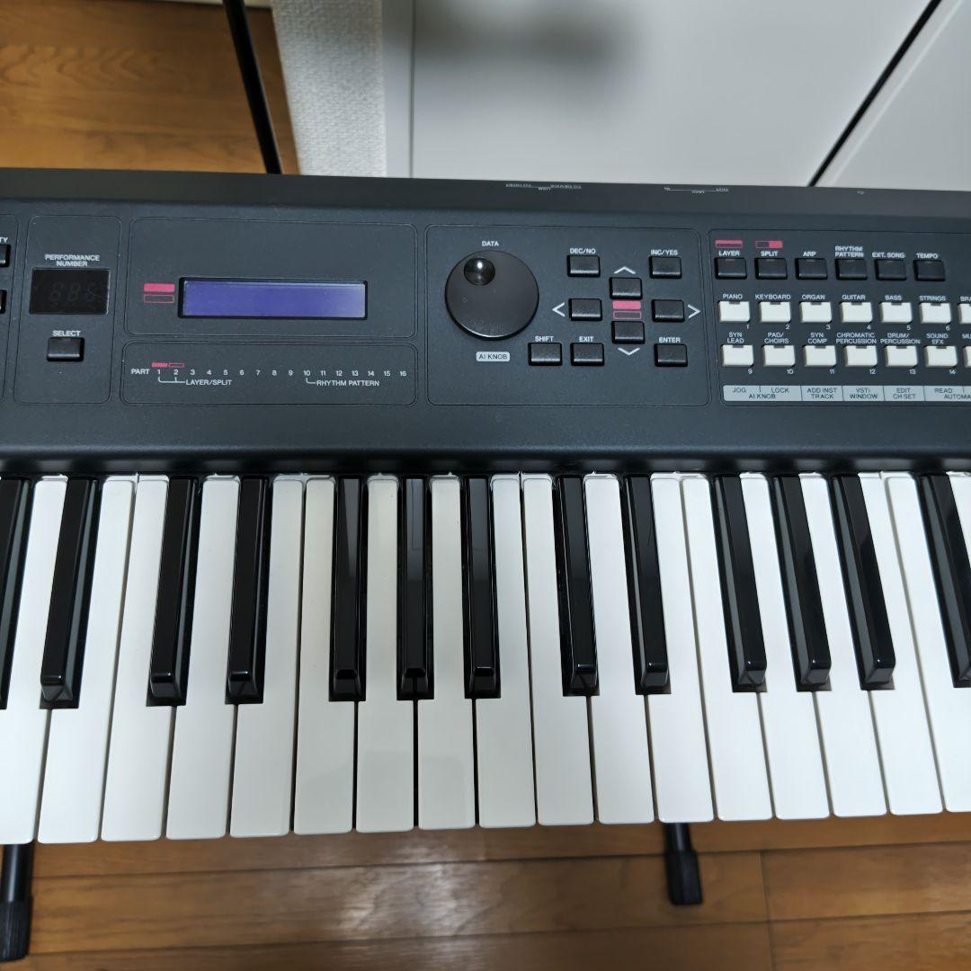 YAMAHA MX61 シンセサイザー 61鍵 スタンド付 付属品多数　ヤマハ