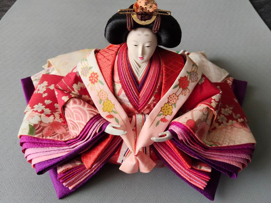 ❤【美品】雛人形 三段飾り お雛様 ひな祭り 伝統工芸 高級感
