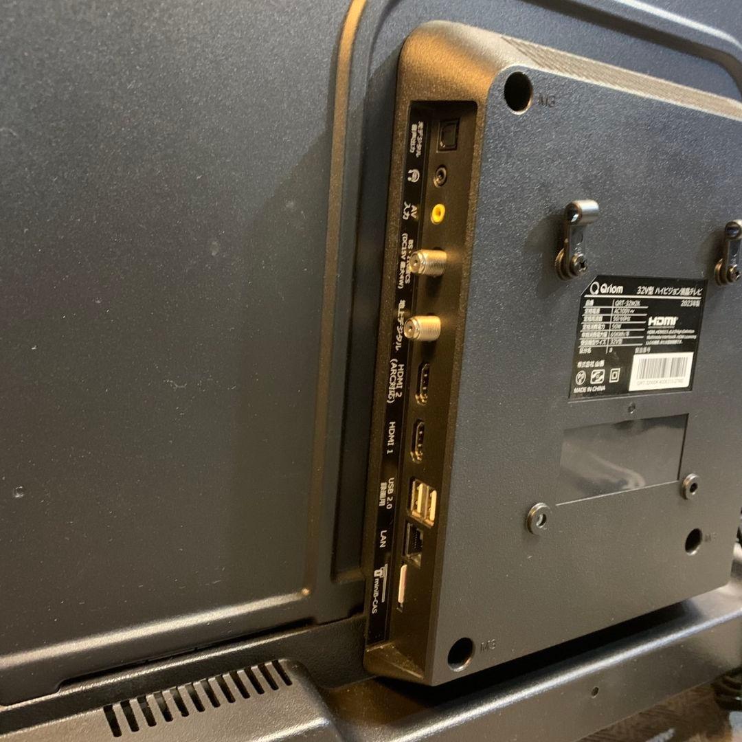 H140\" 山善 Qriom 32型ハイビジョン液晶テレビ QRT-32W2K