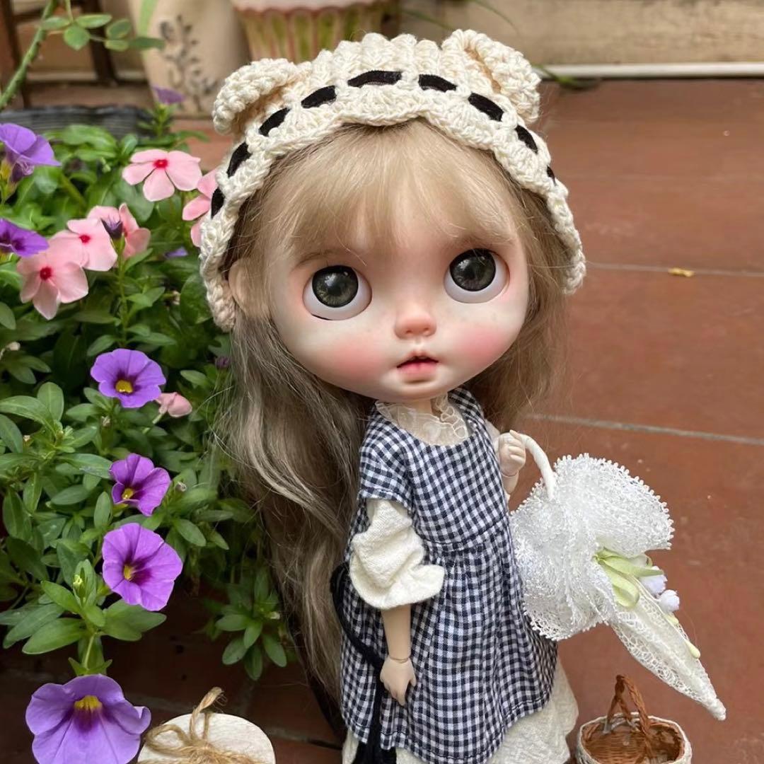 カスタムブライス 人形 作家様 幼い 小さな歯 かわいい キュート 郡郡