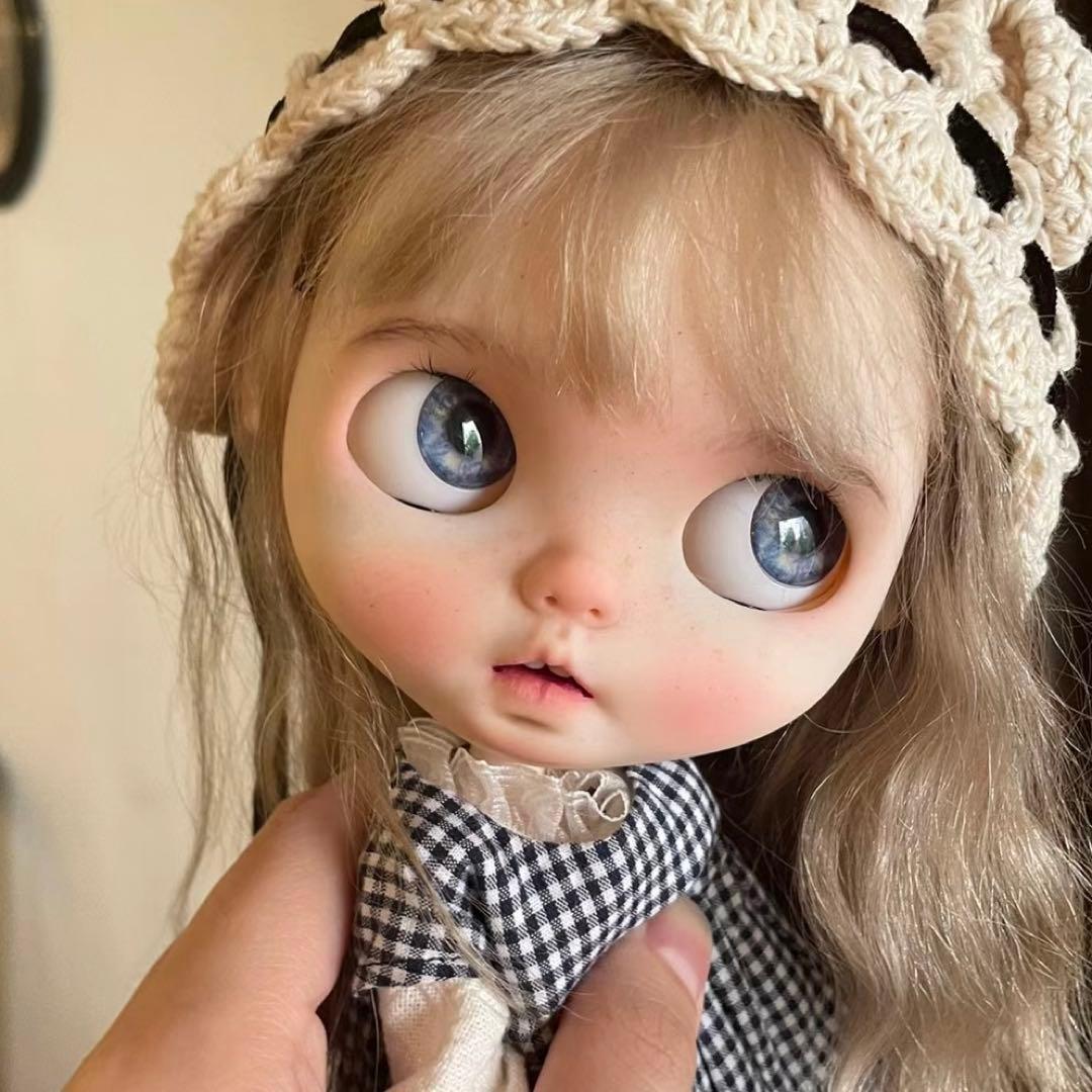 カスタムブライス 人形 作家様 幼い 小さな歯 かわいい キュート 郡郡