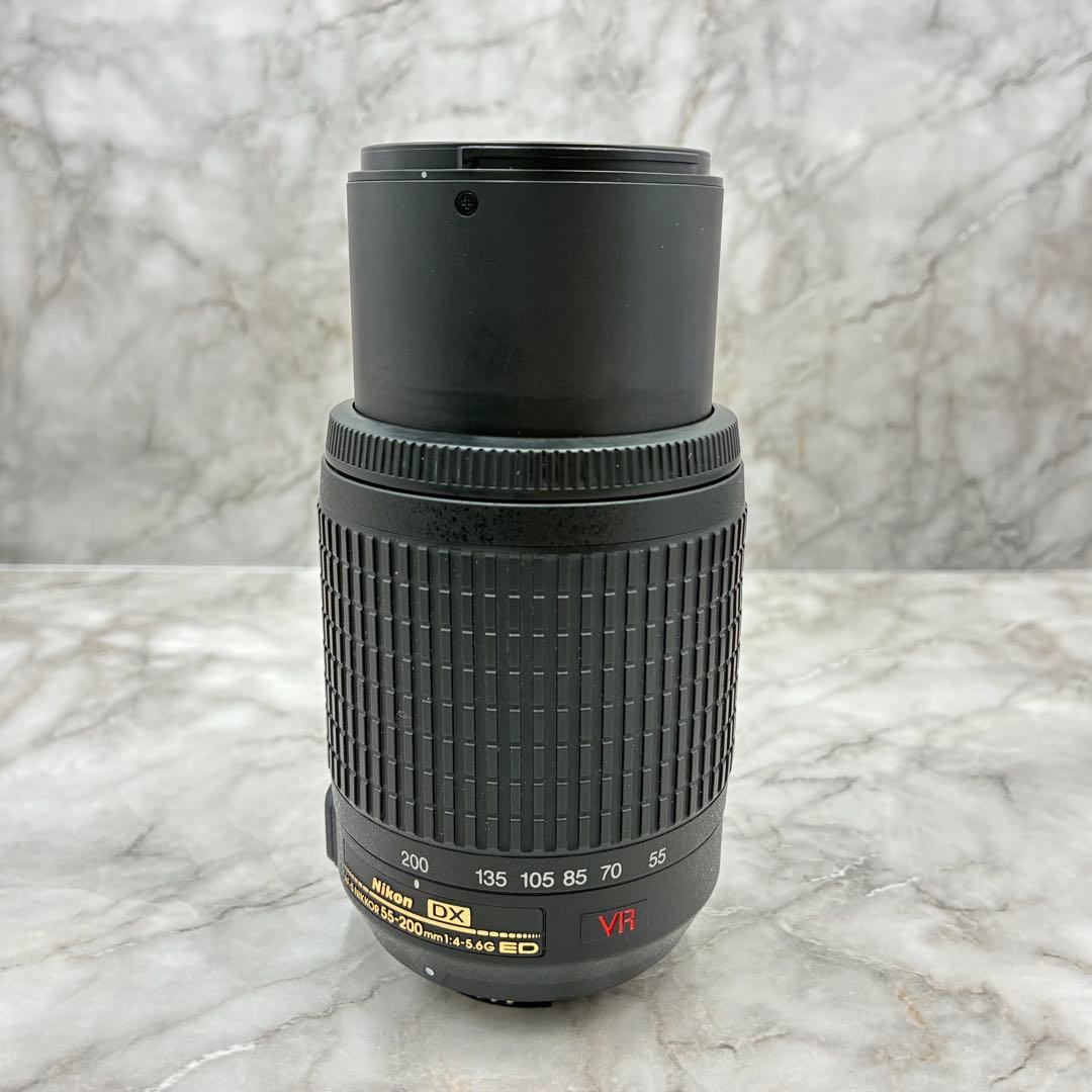❤️極美品❤️★Nikon VR AF-S 55-200mm ED★望遠レンズ