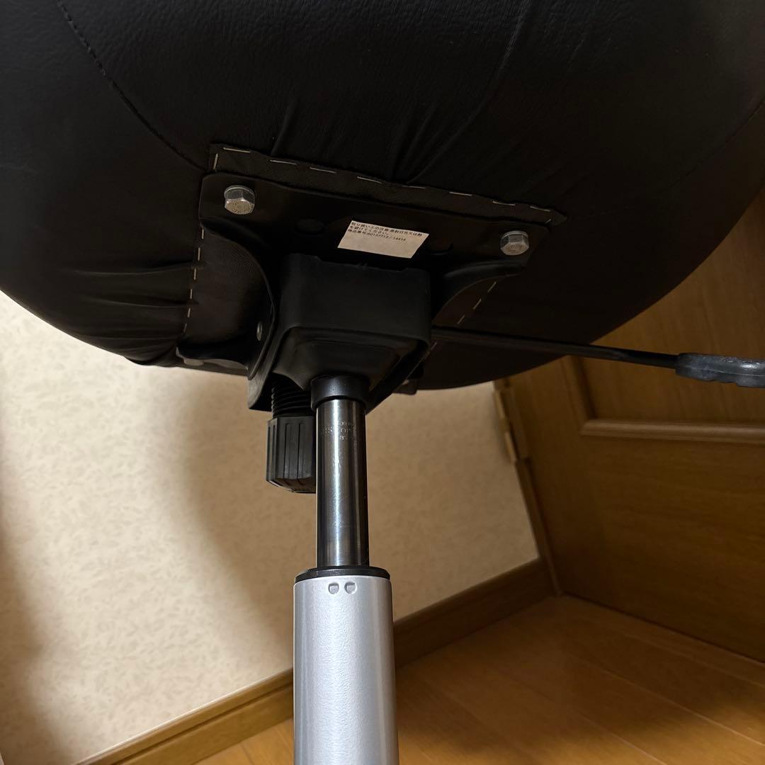IKEA 回転チェア 合皮 黒