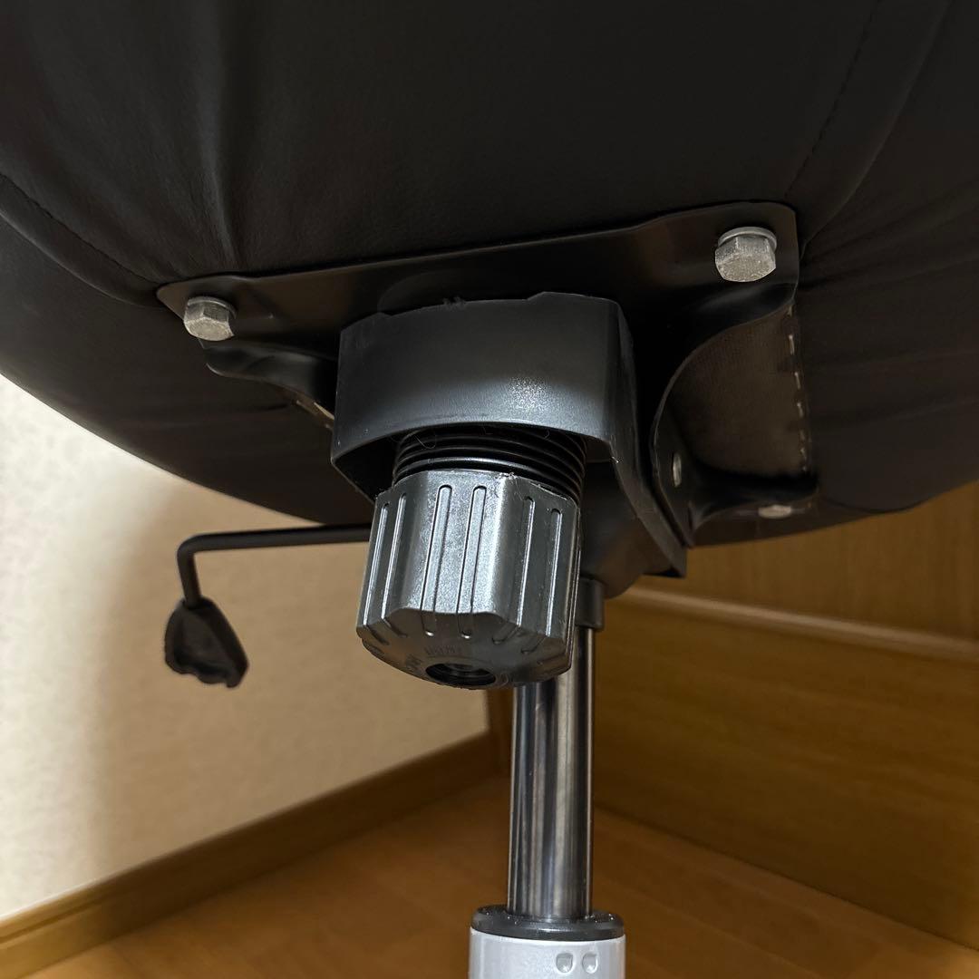 IKEA 回転チェア 合皮 黒