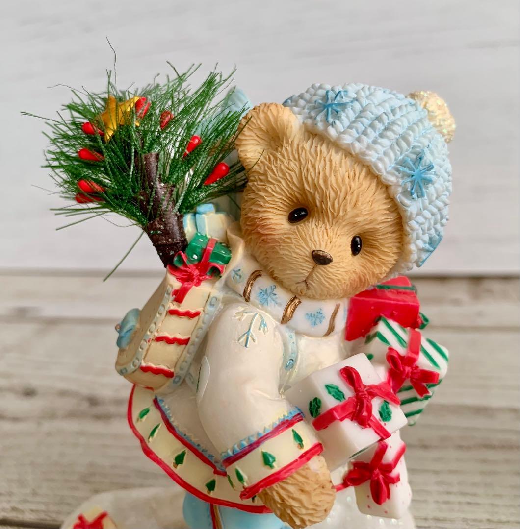 チェリッシュドテディーズ エリックとインガ クリスマス 置物