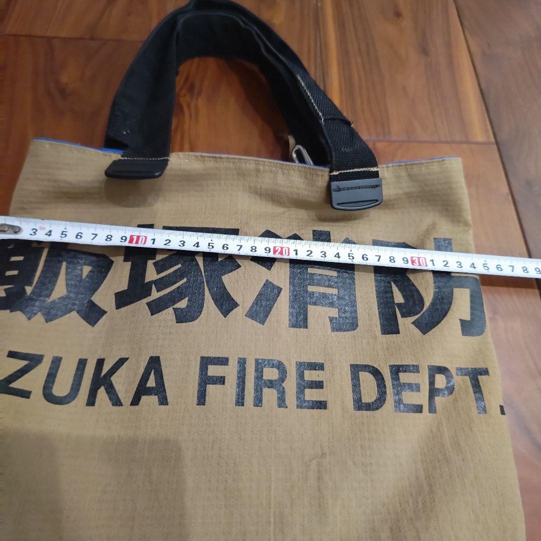 消防服リメイクトートバッグ