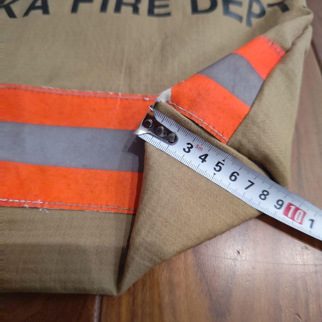 消防服リメイクトートバッグ