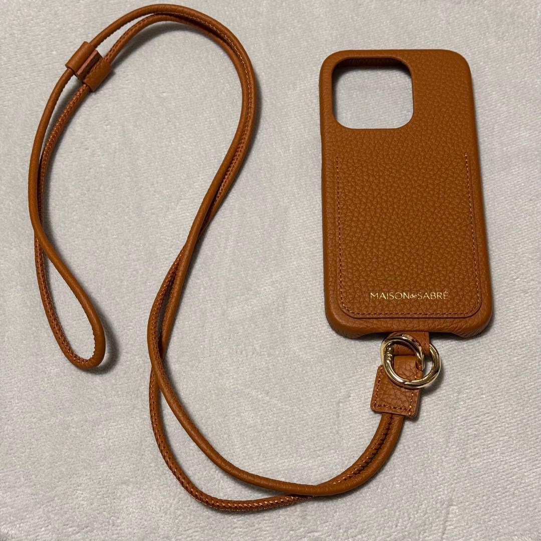 MAISON de SABRE スリングスマホケース iPhone15pro