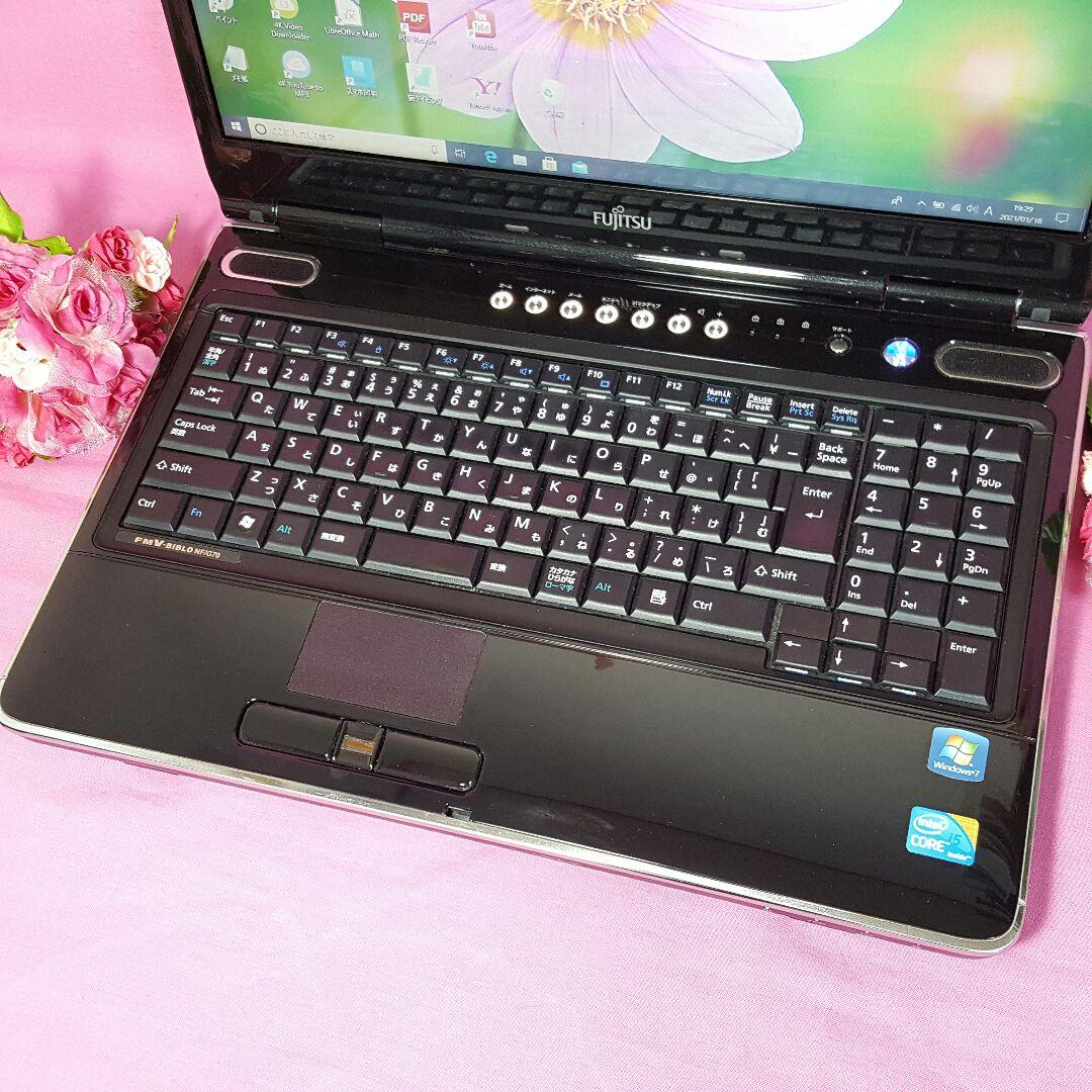 Win10♢CORE-I5♢ブルーレイ♢メモリ4G&大容量500G♢テンキ