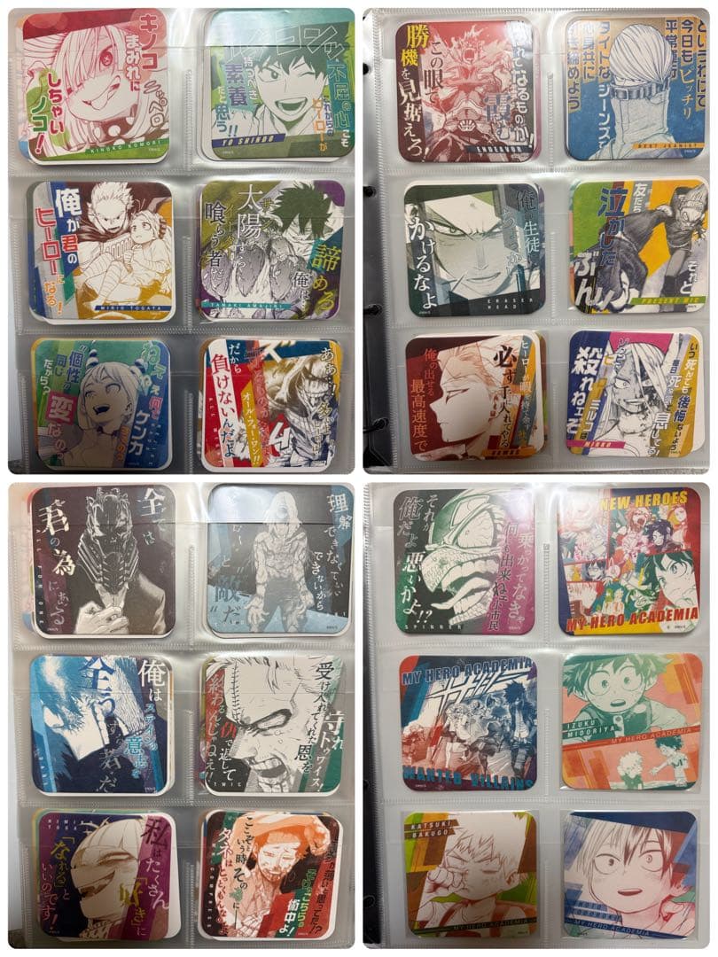 僕のヒーローアカデミア コースター コンプリートセット