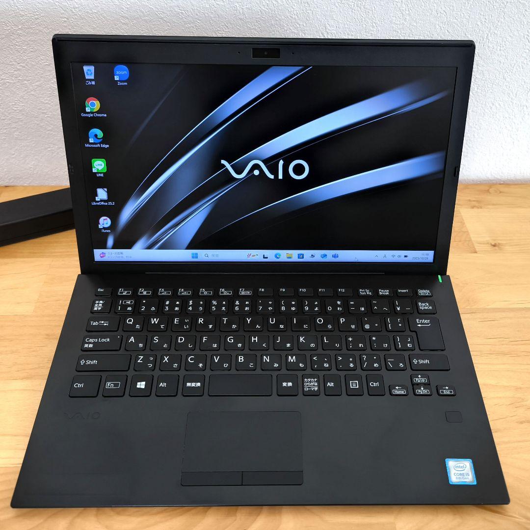 Corei5第8世代・ノートパソコン【VAIO Pro PG】Windows11