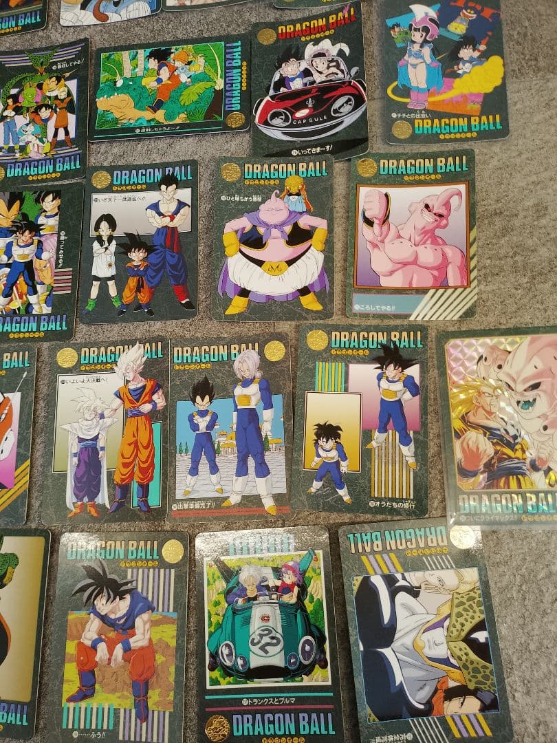 ドラゴンボール　初期ビジュアルアドベンチャーカードダス大量　まとめセット　55枚