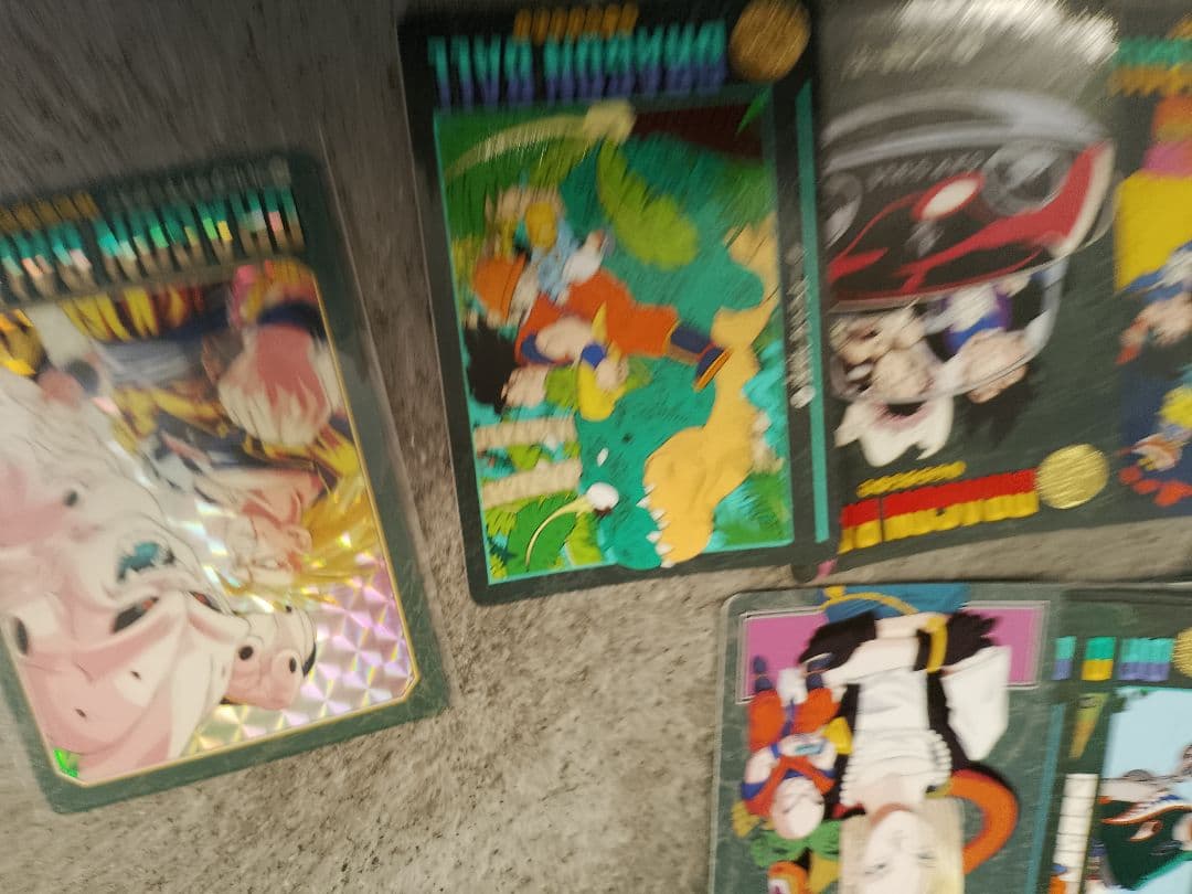 ドラゴンボール　初期ビジュアルアドベンチャーカードダス大量　まとめセット　55枚