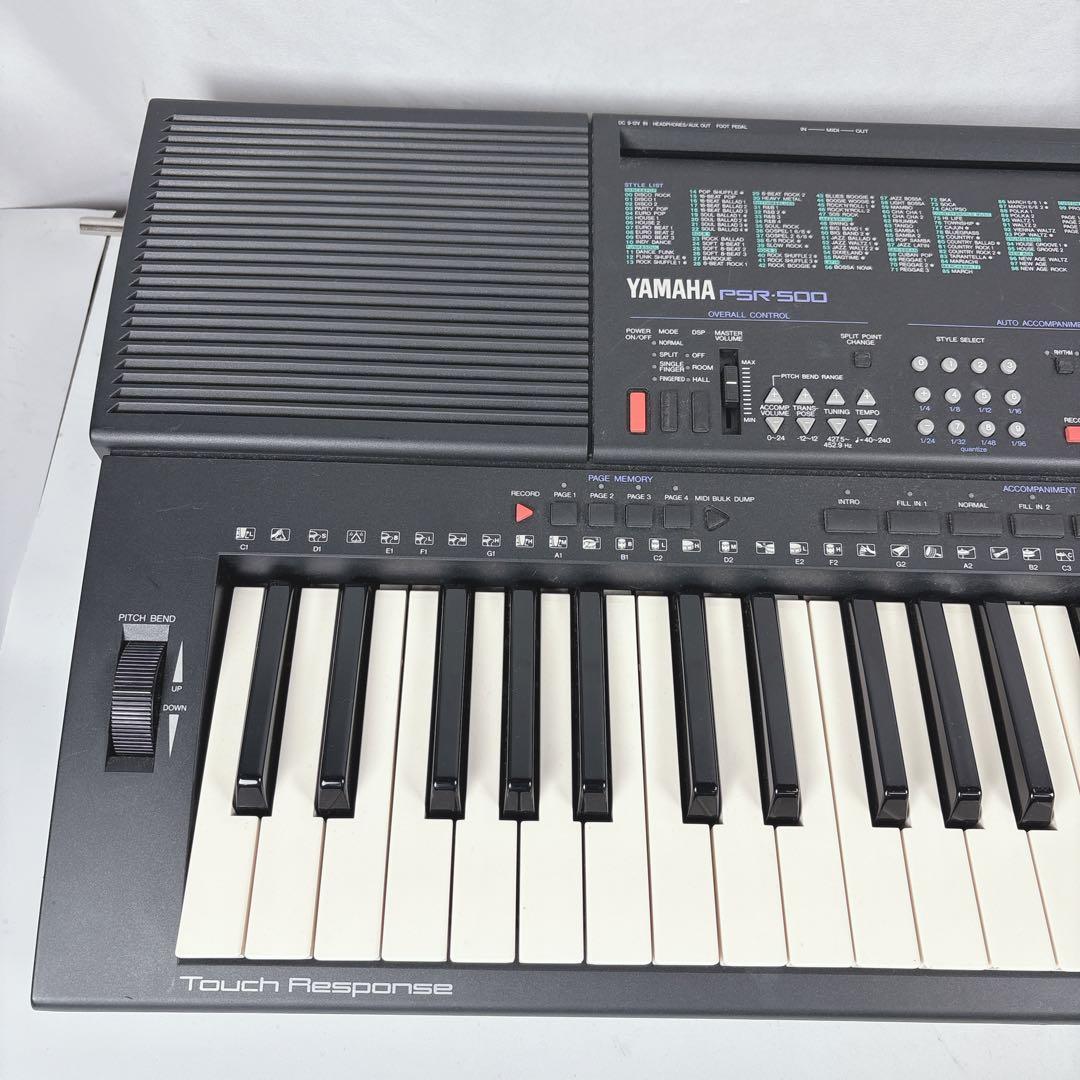 YAMAHA PORTATONE PSR-500 電子キーボード ケース付
