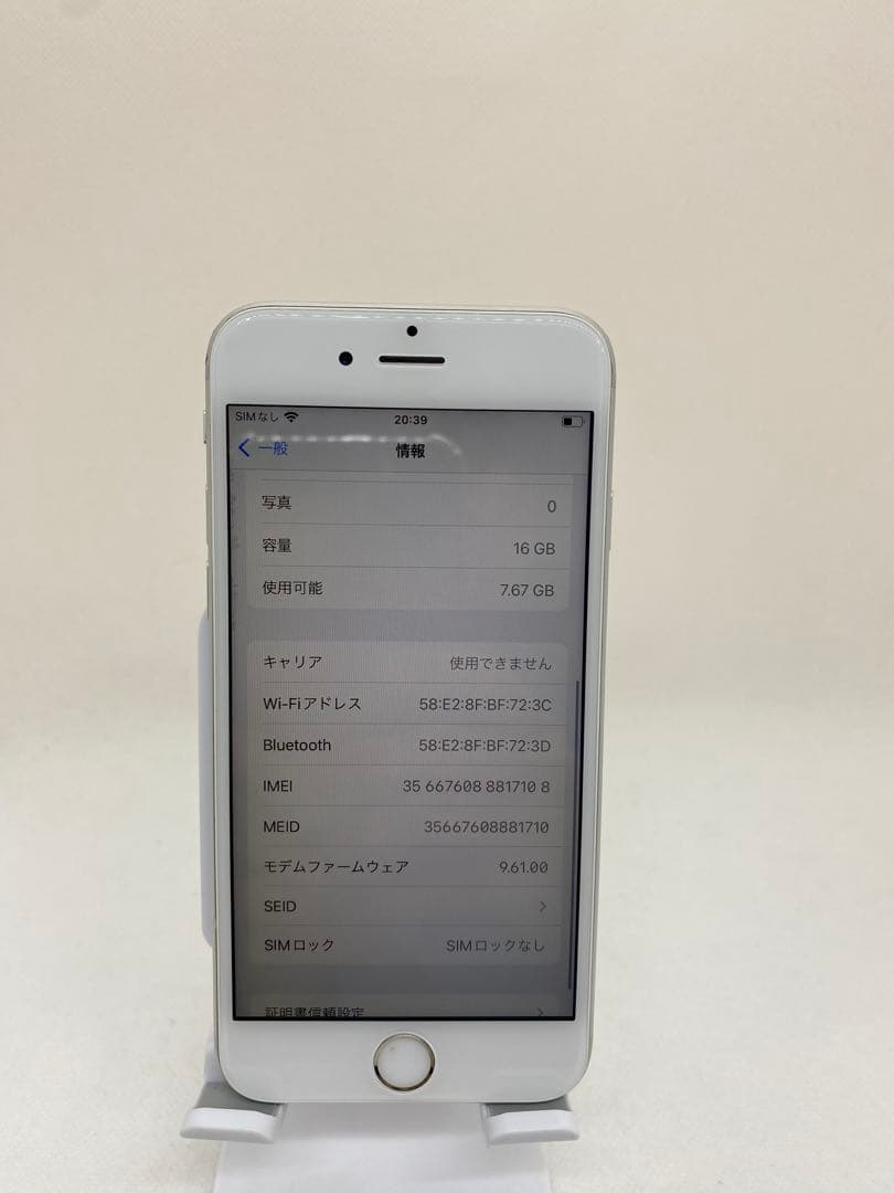iPhone 6s 16GB SIMフリー 17108