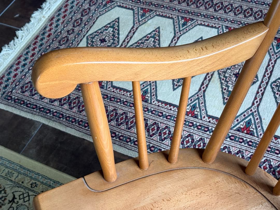 飛騨産業　ロッキングチェア　スポークバック　ウッドチェア　クラシック SZ