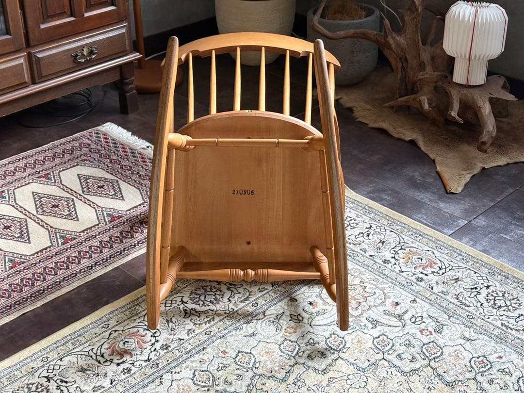 飛騨産業　ロッキングチェア　スポークバック　ウッドチェア　クラシック SZ