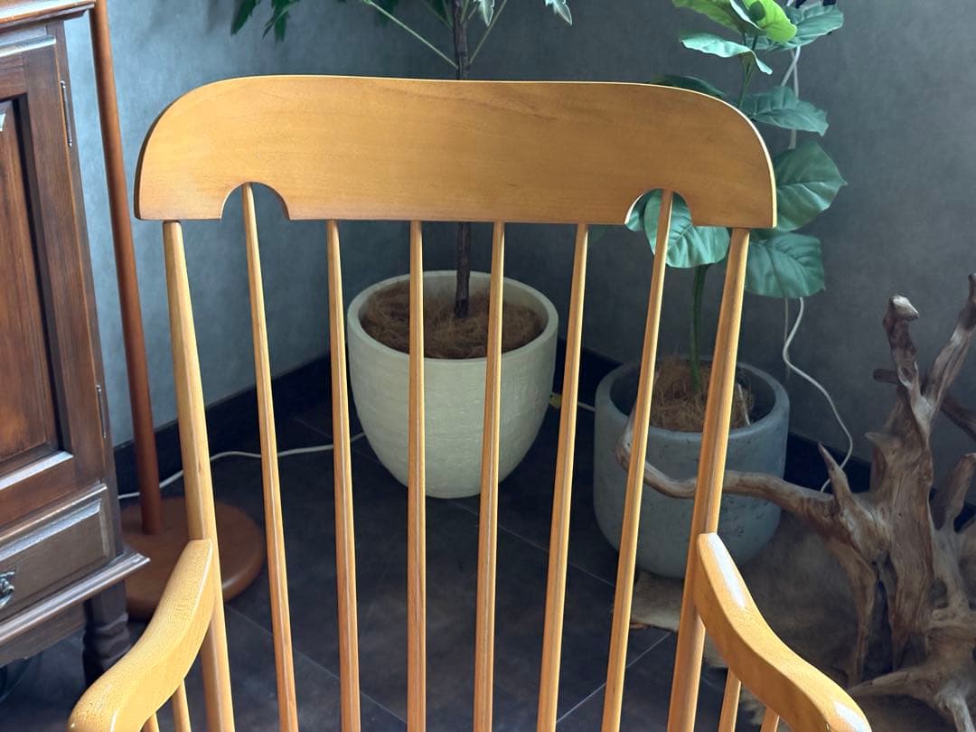 飛騨産業　ロッキングチェア　スポークバック　ウッドチェア　クラシック SZ