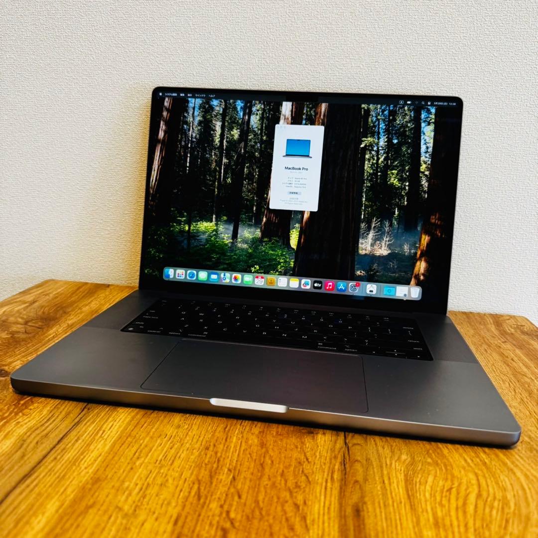 972 極美品✨MacBook Pro M1 pro16インチ16GBシルバー