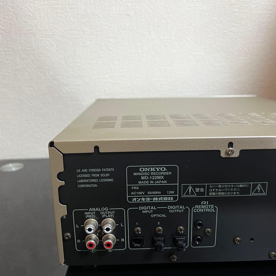「整備済み」ONKYO MD-122MX MDデッキ