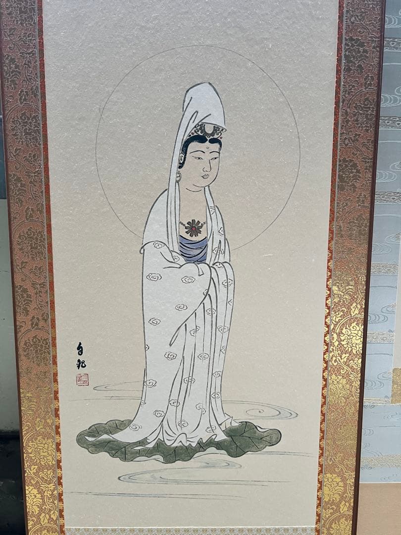 工芸品　世界救世教　観音 鶴梅　7点セット　岡田茂吉