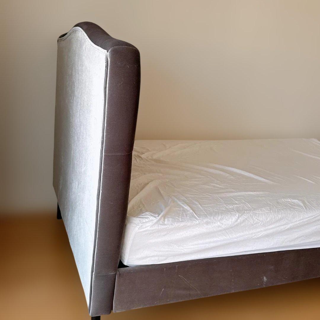 Francfranc フランフラン ブリッサベッド ディンプルセミダブル グレー