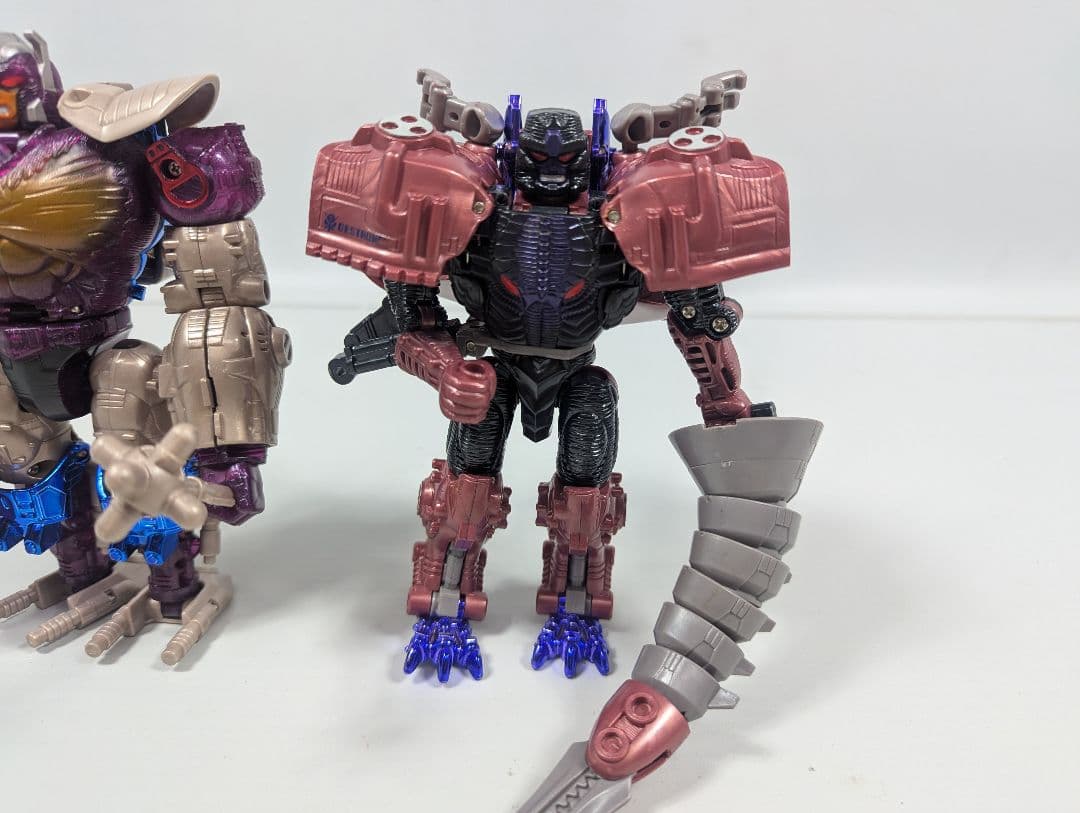 ■美品 2点 ビーストウォーズ メタルスコンボイ メガトロン■