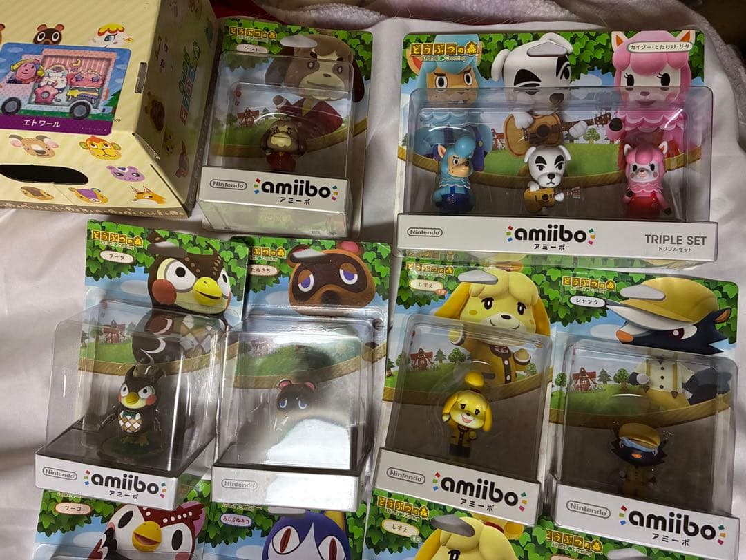 どうぶつの森　amiibo フィギュア　全16種　コンプリート