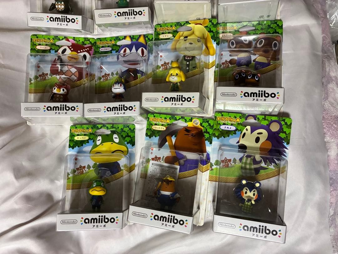 どうぶつの森　amiibo フィギュア　全16種　コンプリート