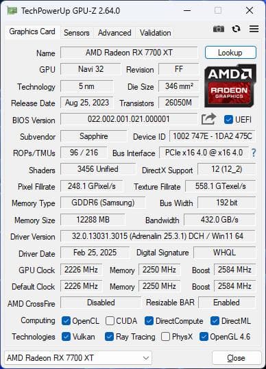 ソ*ダ様 [PCパーツ] PURE AMD Radeon RX 7700 XT