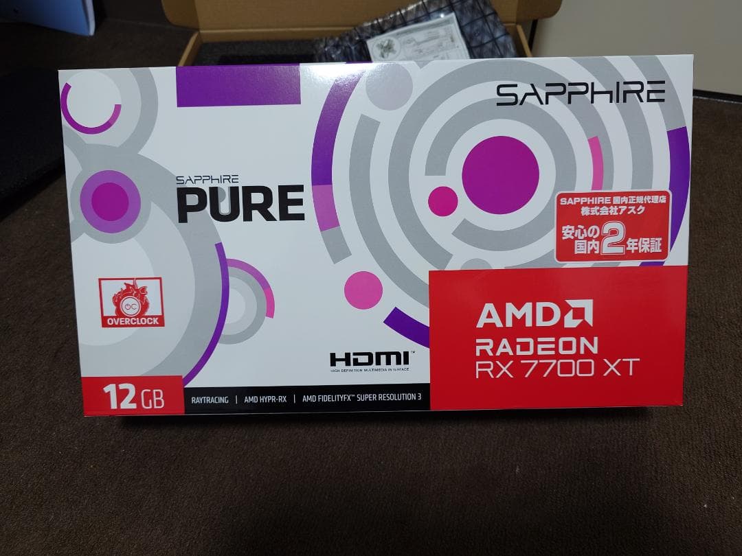 ソ*ダ様 [PCパーツ] PURE AMD Radeon RX 7700 XT