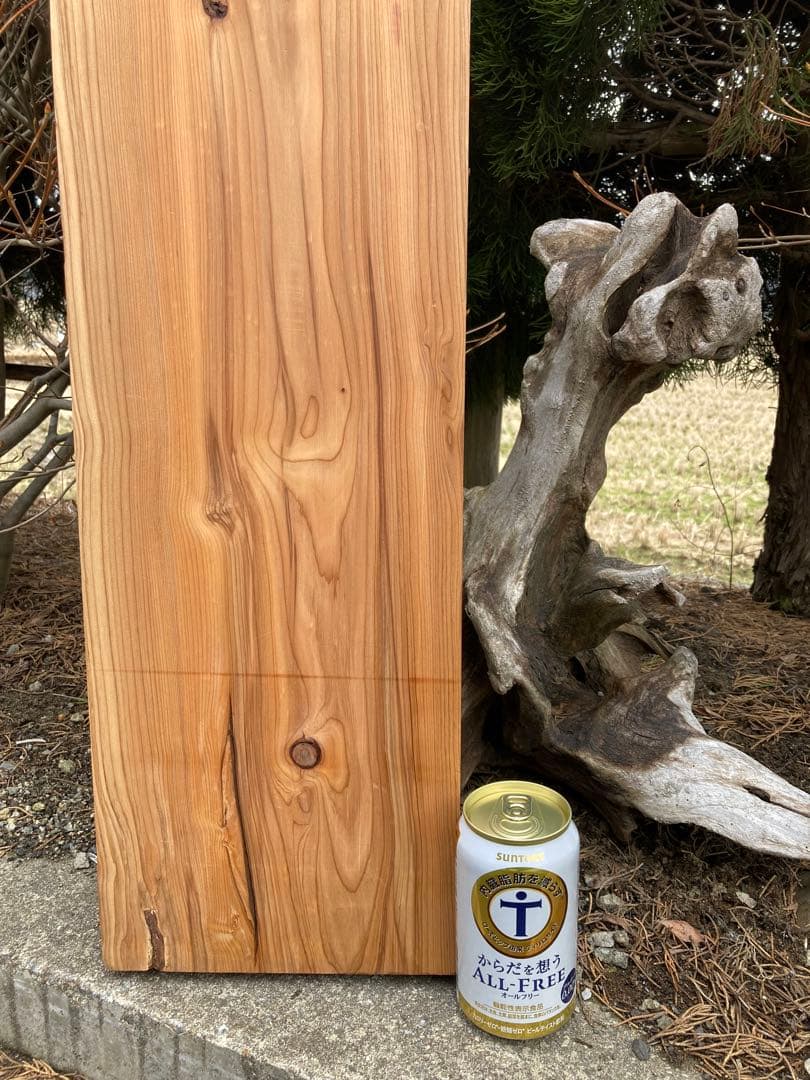 乾燥済み　北海道　イチイ　オンコ　一位　材料　106×20×7cm