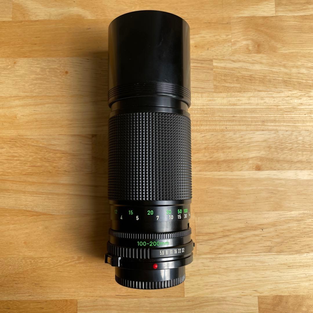 Canon 純正望遠レンズ（FD 100〜200mm 1:5.6）