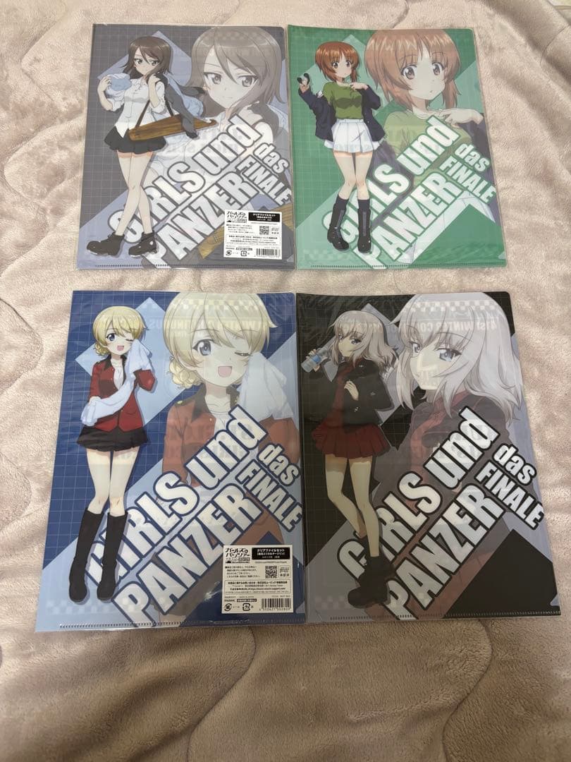 ガールズ＆パンツァー ガルパン クリアファイル セット