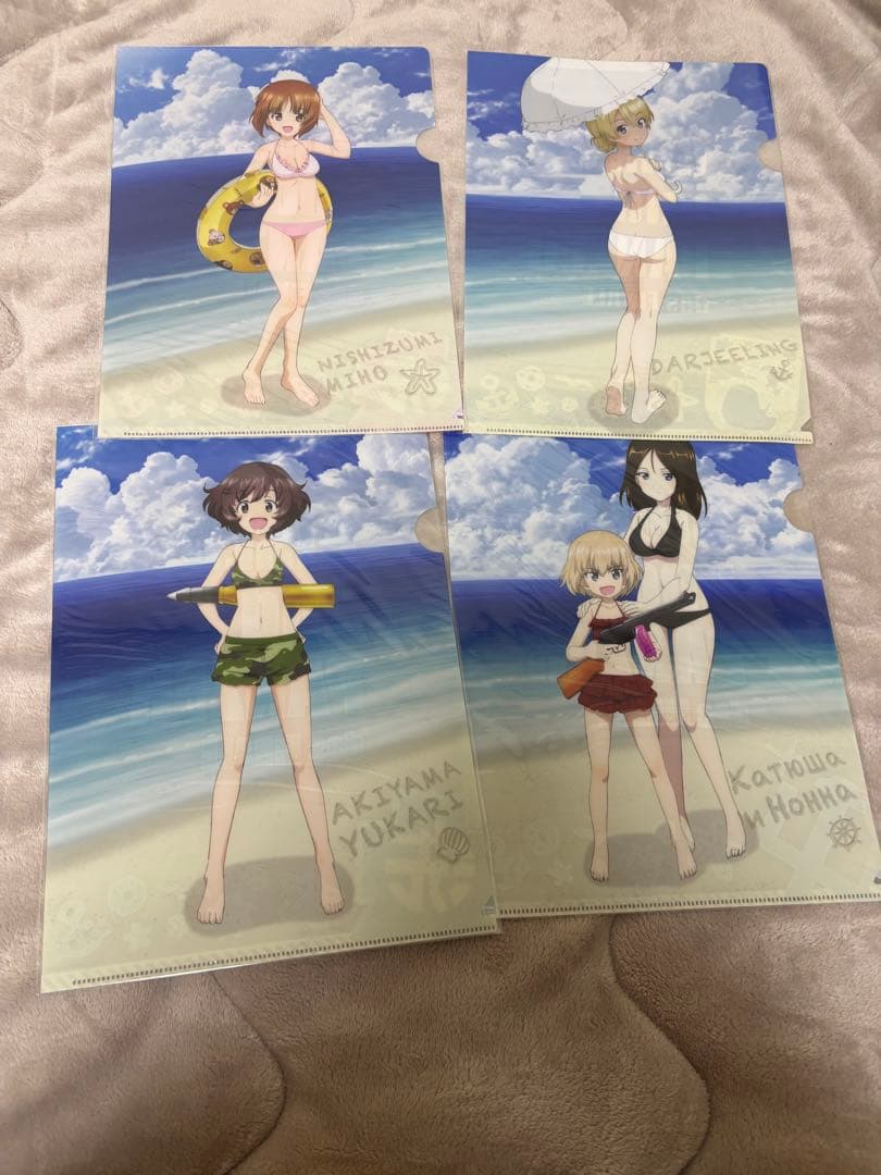 ガールズ＆パンツァー ガルパン クリアファイル セット