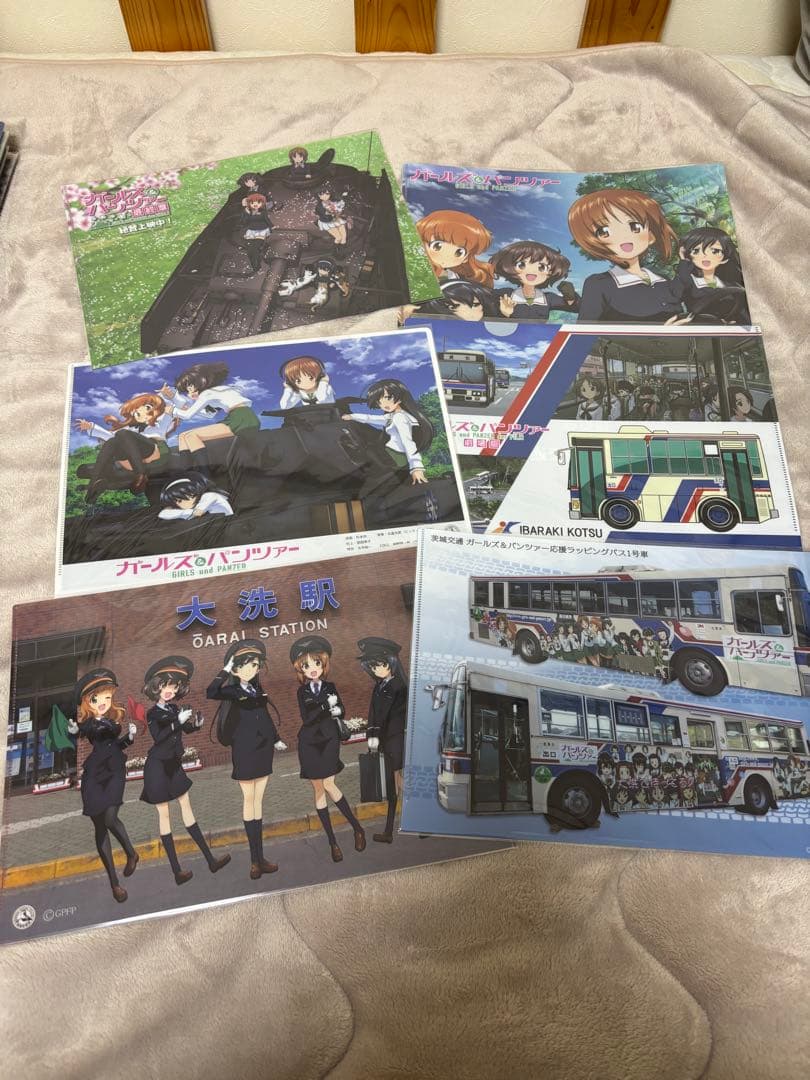 ガールズ＆パンツァー ガルパン クリアファイル セット
