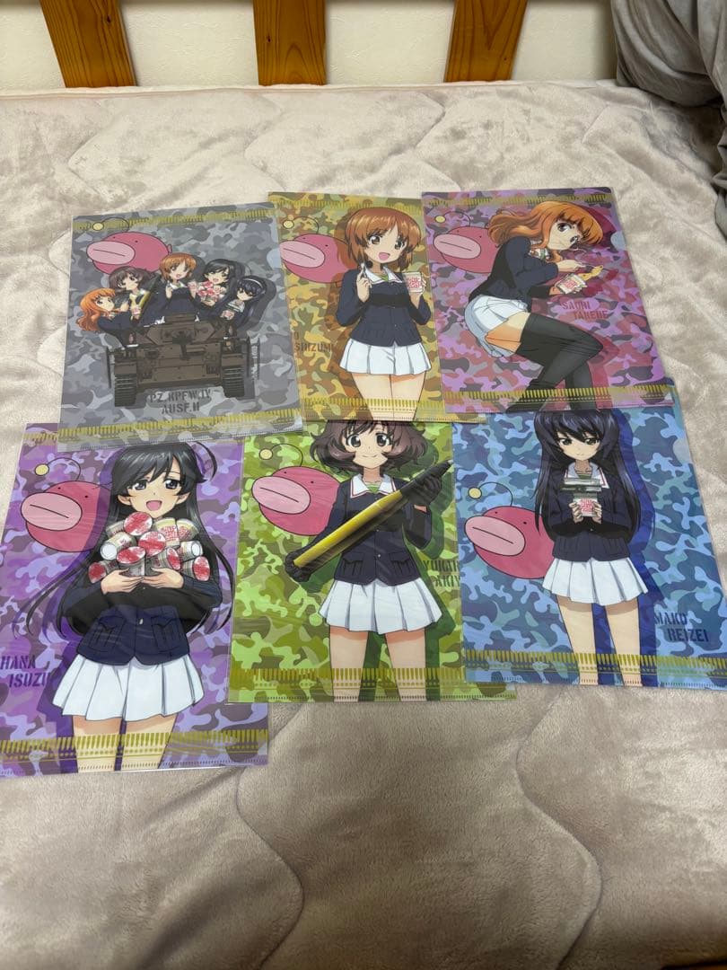 ガールズ＆パンツァー ガルパン クリアファイル セット