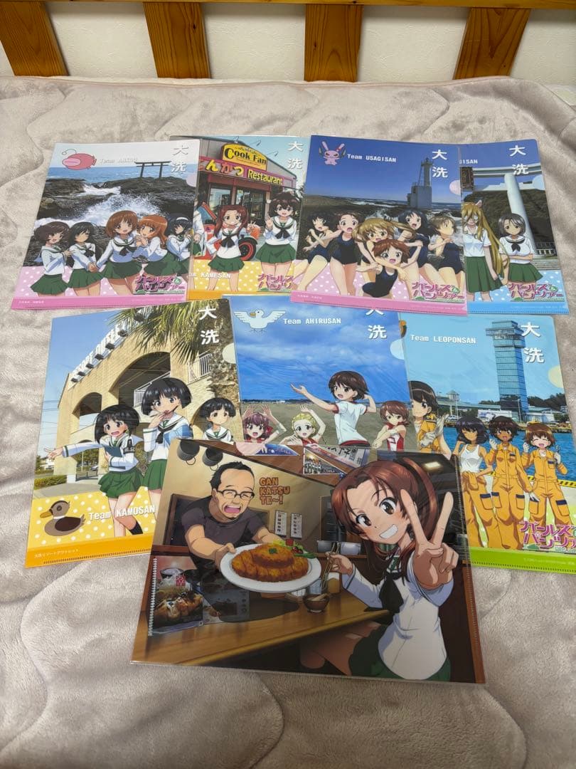 ガールズ＆パンツァー ガルパン クリアファイル セット