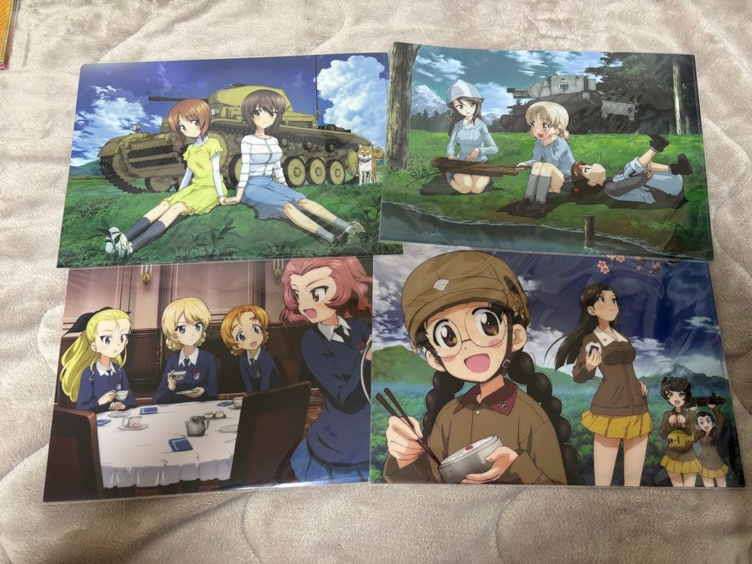 ガールズ＆パンツァー ガルパン クリアファイル セット