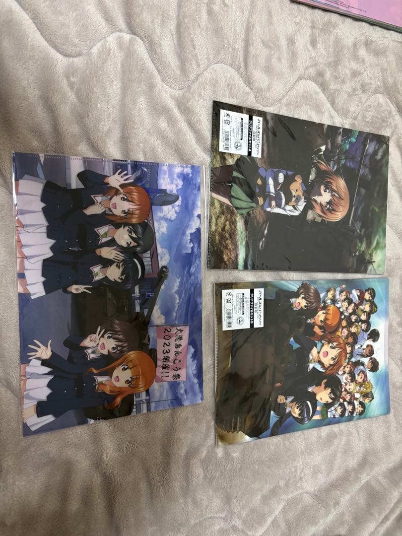 ガールズ＆パンツァー ガルパン クリアファイル セット