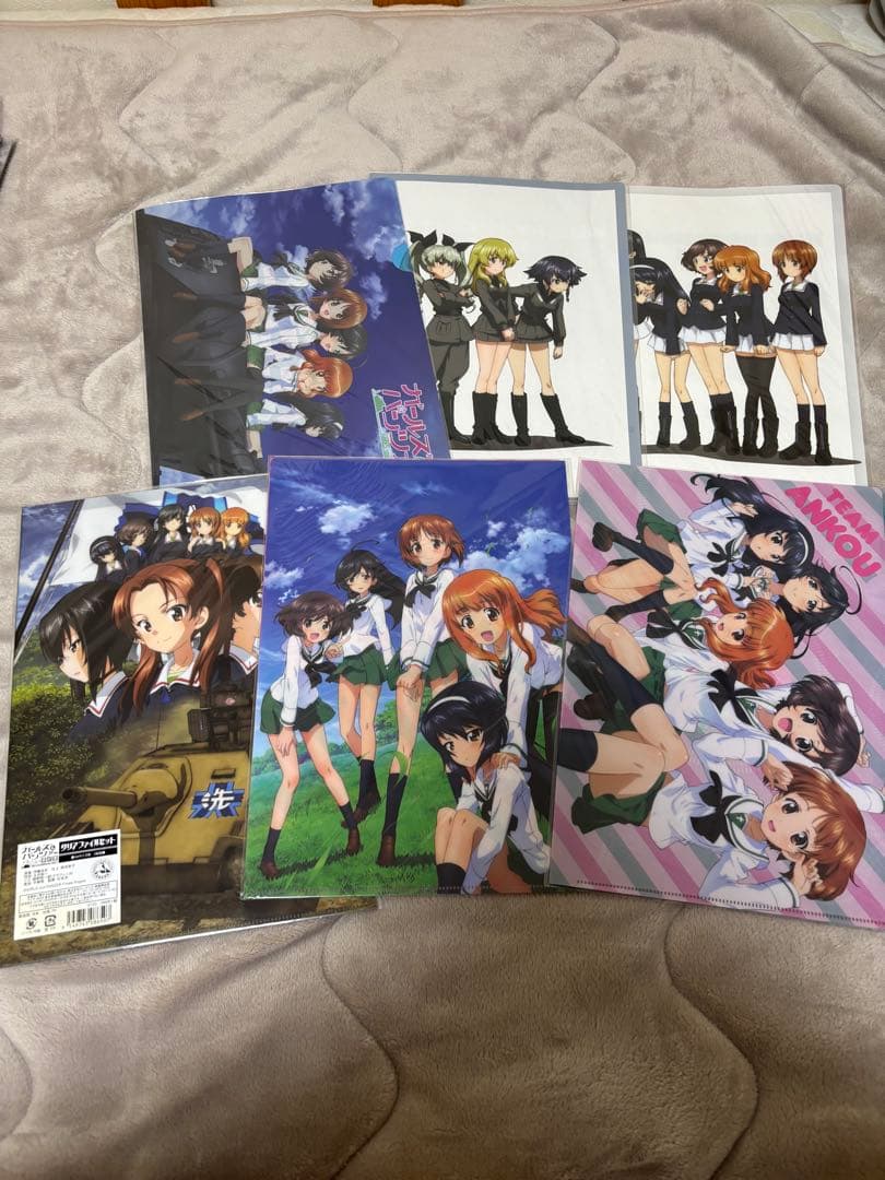 ガールズ＆パンツァー ガルパン クリアファイル セット