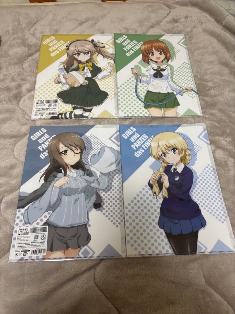 ガールズ＆パンツァー ガルパン クリアファイル セット