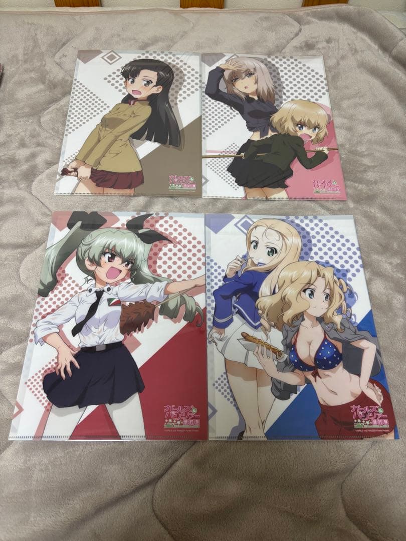 ガールズ＆パンツァー ガルパン クリアファイル セット