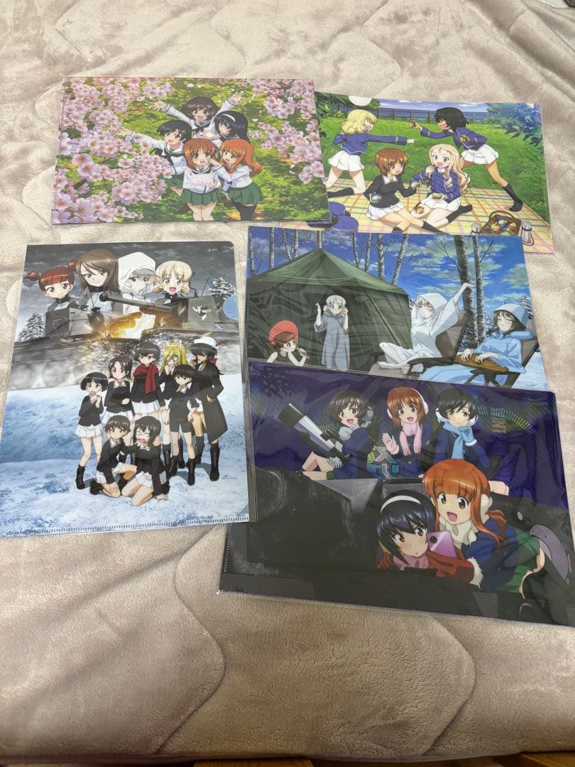 ガールズ＆パンツァー ガルパン クリアファイル セット