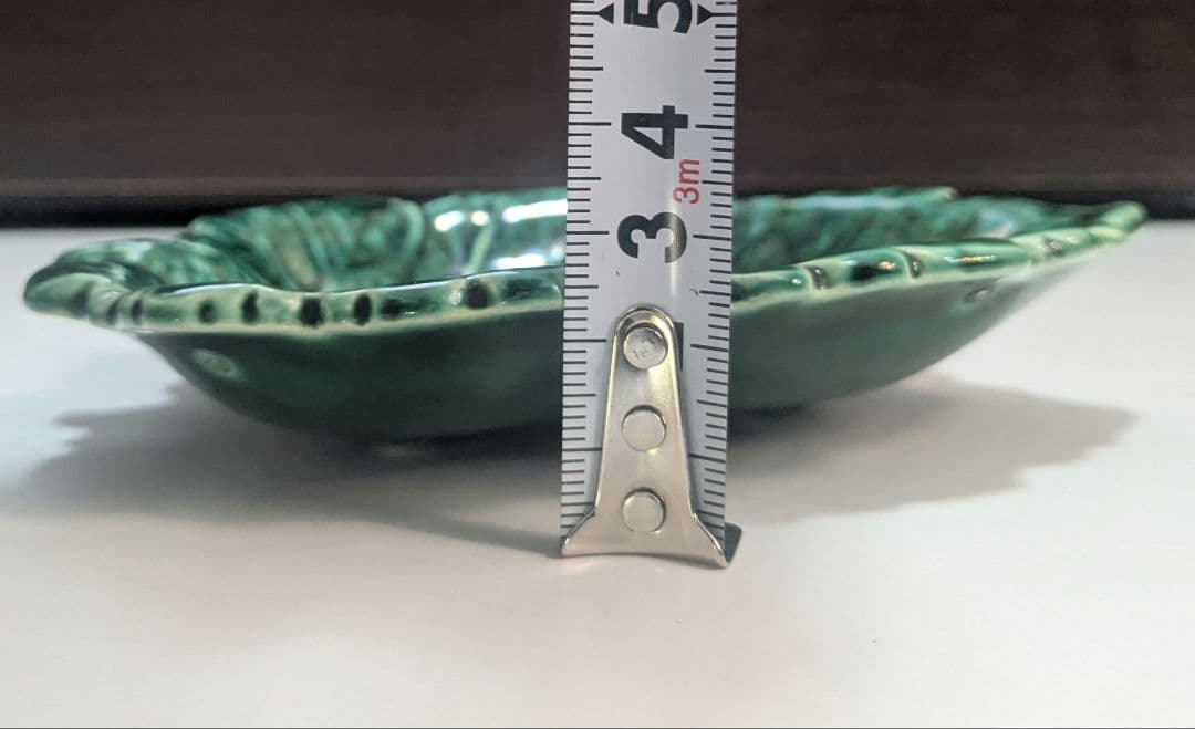 ウェッジウッド 1900年代中盤　マジョリカ焼き Green Leaf5枚セット