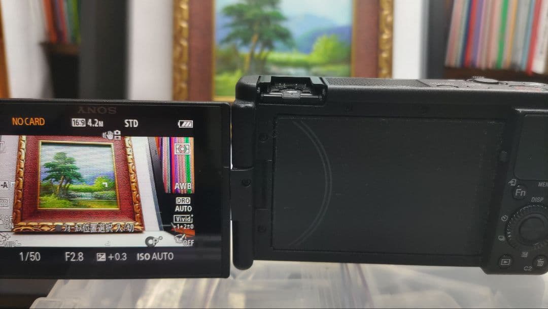 SONY ZV-1 ブラック(1インチの大型センサーを搭載)